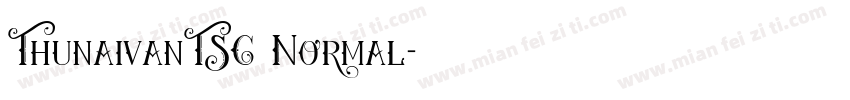 ThunaivanTSC Normal字体转换